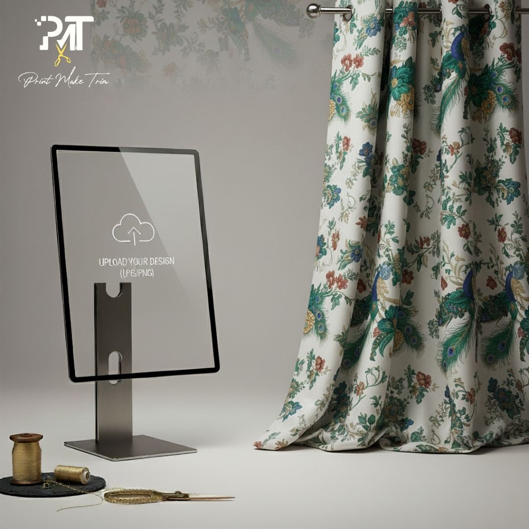 Custom Curtain Design - Upload Your Artwork